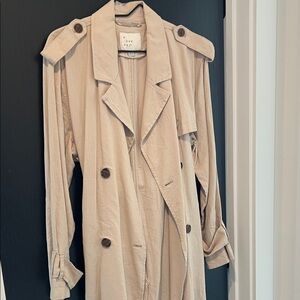 a new day Beige Pea Coat
